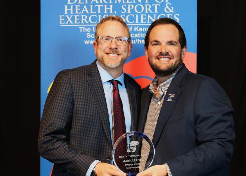 Dr. Mark Ellner, 2025 HSES Outstanding Physical Education Plus Alumni