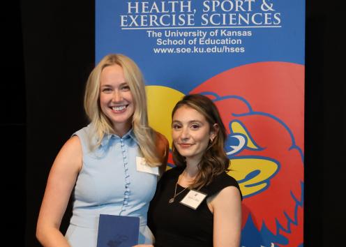 Mady Mikko receives Don Henry Health Education Award