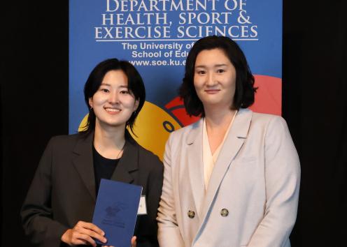 Suyeon Jung receives Dr. Robert E. Fredrick Scholarship
